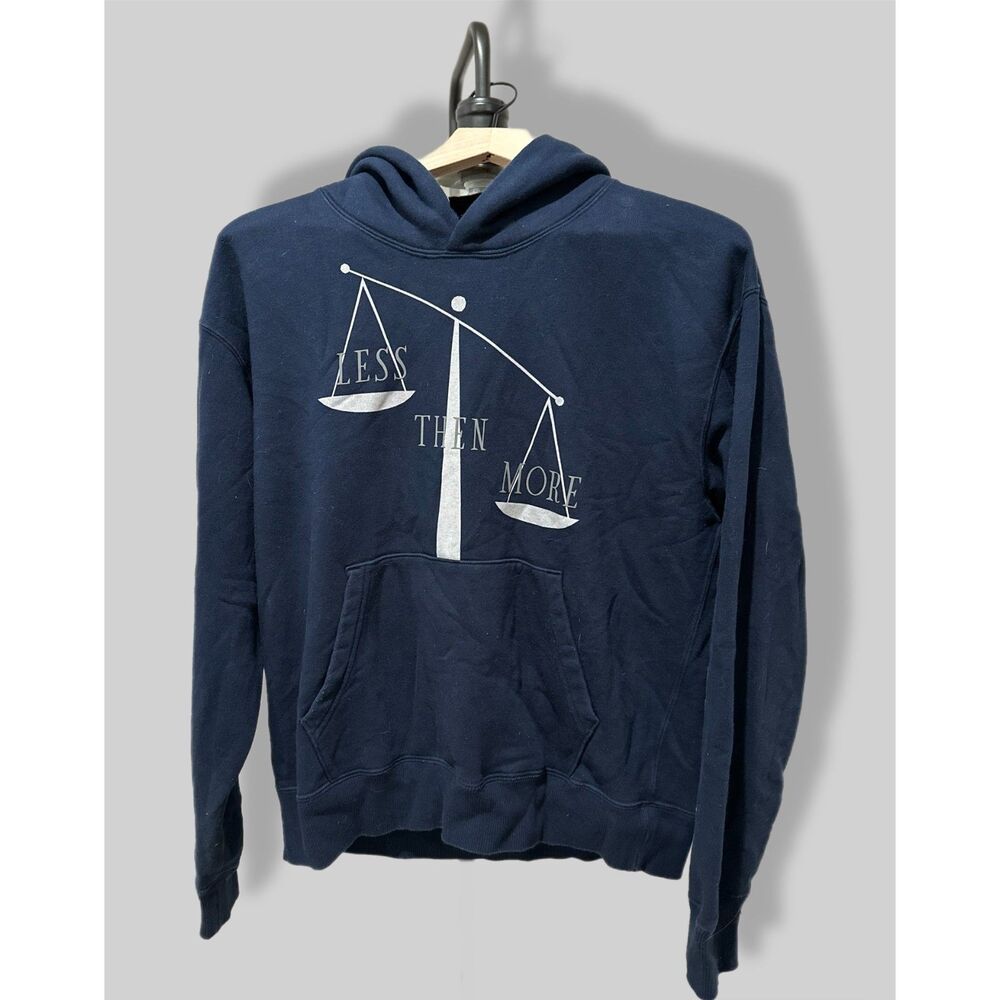 SPRZ NY "Less Then More" Pullover Hoodie Sweatshirt